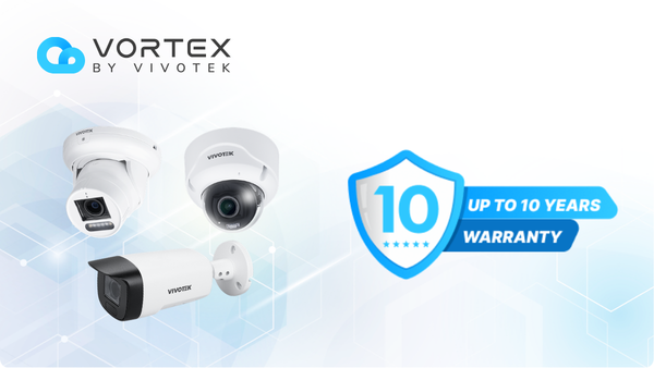 VIVOTEK 10 years warranty